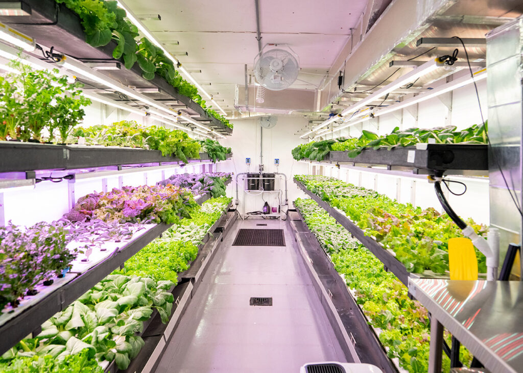 The Growcer Osiris is a hydroponic farm solution built for the harsh Canadian climate.